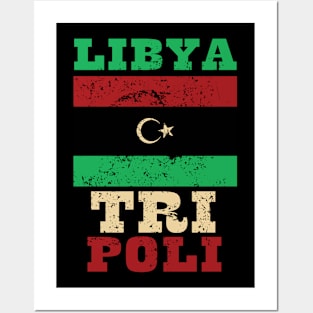 Flag of Libya Posters and Art